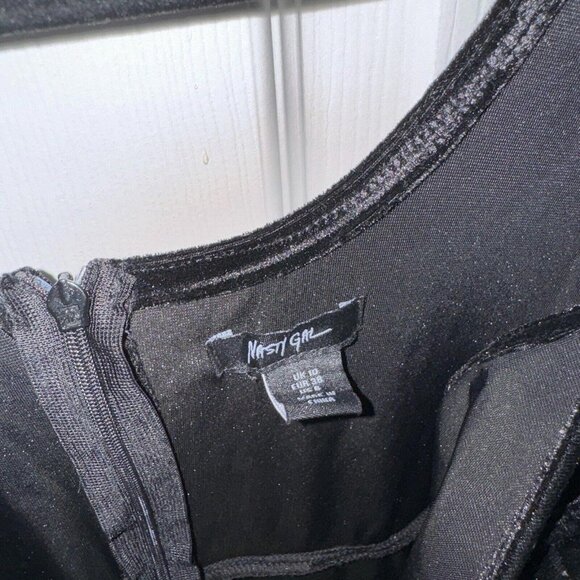 Women’s Nasty Gal Black‎ Star Jumpsuit Size 6 Nastygal - Picture 4 of 12